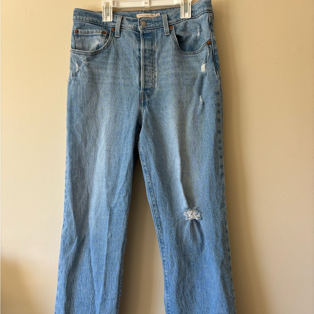 Levi’s ribcage straight ankle jeans women’s size 30